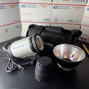 Flashpoint 320M 150 Watt AC/DC Monolight Strobe w/ Reflector Power Cord Bag - Picture 1 of 13