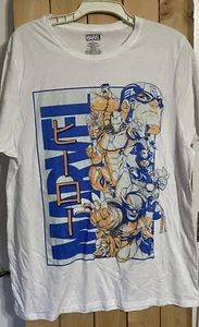 *MENS*MARVEL KANJ GROUP SHOT T-SHIRT * SIZE XL * - Picture 1 of 2