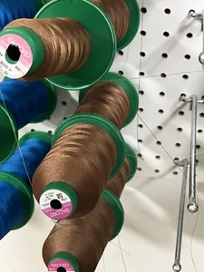 Isacord Embroidery Machine Polyester Thread 5000M (6 Spools #1154 Penny) - Picture 1 of 1