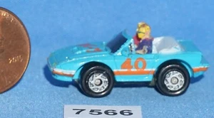 MICRO MÁQUINAS '80 MAZDZ RX-7 CONVERTIBLE CON DRIVER Vintage Galoob - Imagen 1 de 4