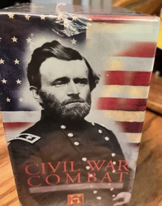 Civil War Combat History Channel New Sealed 4 Videos VHS 1999 - Picture 1 of 3