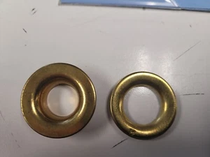 6# Brass tarp grommet 3/4" hole - Picture 1 of 3