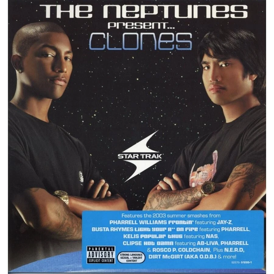 THE Neptunes Present Clones 12 Black Vinyl 2LP 2003 US Jay-Z NAS Kelis Nelly JP Foto 1 de 1