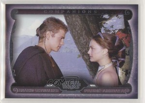 2015 Topps Star Wars Masterwork Companions Padme Amidala Anakin Skywalker 0q5