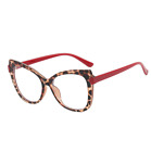 TR90 Cat Eye Blue Light Blocking Reading Glasses For Women Full Frames Glasses 