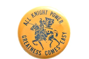 Irondale High School - All Knight Power Pinback Button - Brighton MN - Greatness Comes - Bild 1 von 2