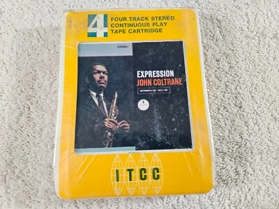 John Coltrane- Expression 4-track tape cartridge (Muntz Type)- Factory Sealed! - Image 1 of 3