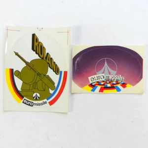 Lot de 2 autocollants Euromissile missile sol-air franco-allemand Roland - Bild 1 von 5