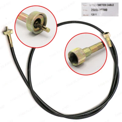 Fits Nissan  Sunny B210 120Y 1973 77 Speedometer Cable Speedo Black Foto 1 de 4