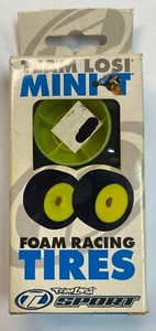 Team Losi R/C Part #LOSB1141 Vintage Mini-T Foam Racing Tires - Picture 1 of 5
