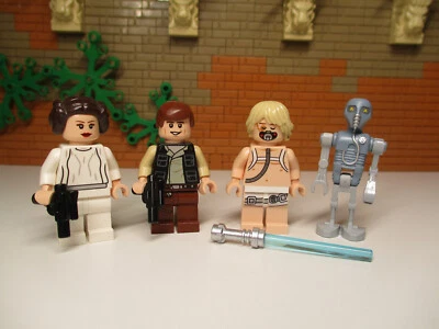 ( L4 / 7 ) 1x Lego Star Wars Luke Skywalker Han Solo Leia 2-1B Medical Droid - Bild 1 von 4