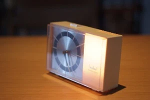 Vintage 1960s WESTCLOX CLOCK with Lighting, Mid Century Modern, Made in Scotland - Bild 1 von 11