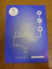 1997/1998 Leicester City: Christmas At The Fosse Restaurant - Menu. FREE POSTAGE