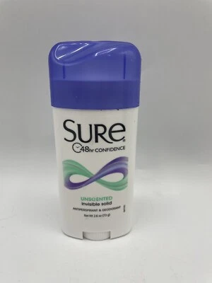 Sure 48 Confidence Unscented Invisible Solid - 2.6 oz / 73 g - Image 1 of 3