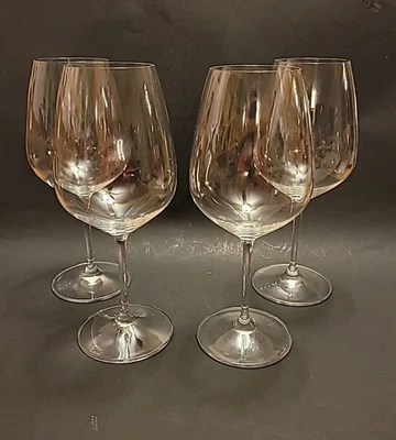 Juego de cuatro copas de vino Riedel de 9 3/4 pulgadas. Capacidad 27 OZ. Vintage 2001,2002. Foto 1 de 4