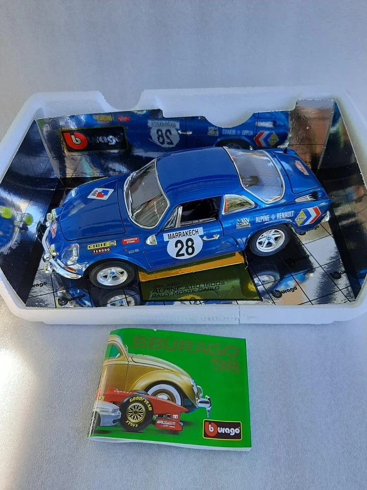 Modellino Auto Alpine A 110 -Rally Di Monte Carlo 1971 - Scala 1:16 - Immagine 1 di 4