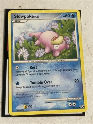Pokemon TCG Card 2008 Great Encounters - Slowpoke 82/106  - Image 1 of 2
