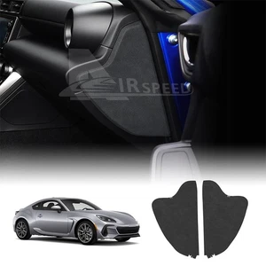 Dashboard Side Stickers For Subaru BRZ Toyota GR86 2022-2025 Black Suede - Bild 1 von 8
