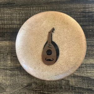 Vintage Annemarie Davidson Enamel Copper Plate Dish  Instrument 4 1/4” - Picture 1 of 5