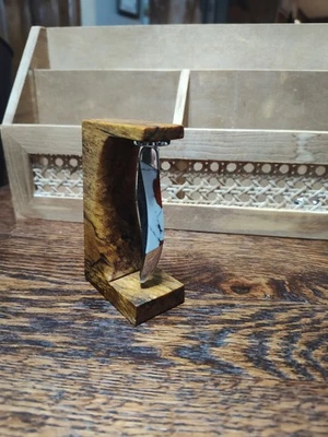 estuche pintado mangos pony damasco mini palillo de dientes hermoso cuchillo Foto 1 de 3