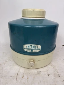 Jarra de picnic termo vintage de metal y espuma - azul - 1 galón años 60’s - Imagen 1 de 9