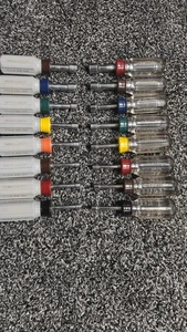 Craftsman USA 16pc. SAE & METRIC Stubby Nut Driver Sets 41988 & 41989 USA - Picture 1 of 7