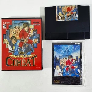 Neo Geo AES Arcade Brawler NINJA COMBAT US/EU CIB NM Shinobi Final Fight - Picture 1 of 8