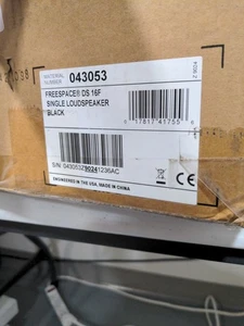 Bose FreeSpace DS16F Loudspeaker In-Ceiling / Wall Speaker -EACH- (Black)  - Foto 1 di 1