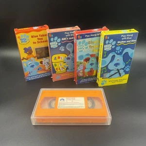 Blue's Clues VHS Lot Of 5 Vintage Children’s Educational ABC - Picture 1 of 24