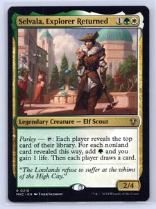 MTG Selvala, Explorer Returned R Commander: Murders at Karlov Manor NM - Picture 1 of 2