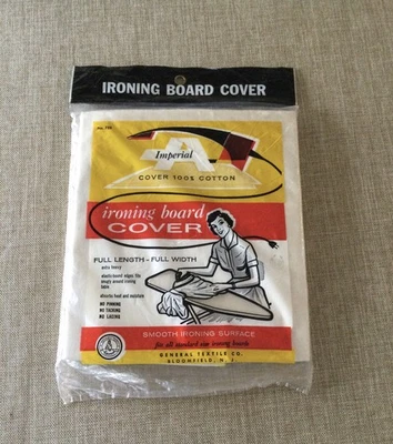 Vintage Imperial Ironing Board Cover No. 735 New In Sealed Bag - Image 1 of 4