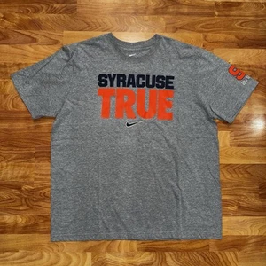 Nike Syracuse True Shirt Syracuse Elite Men’s Size XXL Gray T Shirt Super Rare - Picture 1 of 10