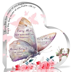 Christian Gifts for Women Religious Gifts Butterflies Inspirational Gifts wit... - Bild 1 von 5