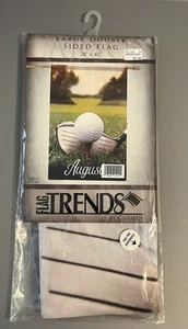 Flag Trends by Carson Large 28 x 40 Yard Flag "Augusta Golf’ Double Sided - Picture 1 of 2