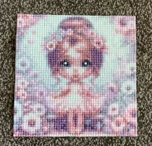 Completed & Sealed (Little Girl ) ) Diamond Painting (15cm x 15cm). NEW - Picture 1 of 1