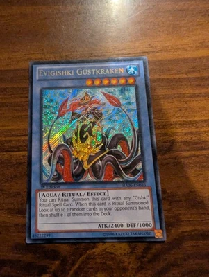 Yugioh Trading Card: Evigishki Gustkren HA06-EN046 1st Ed Moderate Play - Image 1 of 2