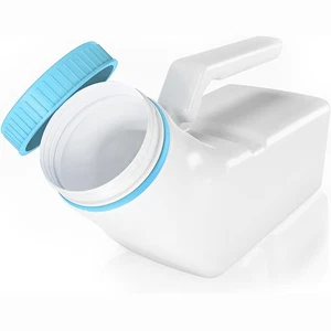 Orinatoio maschile portatile grande 1000 ml - bottiglia per pipì, vasino da toilette da viaggio - Foto 1 di 13