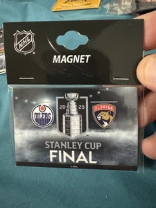 2025 NHL Stanley Cup Finals Dueling 🧲 2x2.5" Florida Panthers. Edmonton Öler - Bild 1 von 2