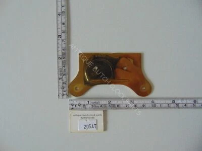 BRASS CLOCKWORK SUPPORT PLATE GERMAN KERN ANNIVERSARY CLOCK - Image 1 of 2