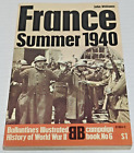 France: Summer 1940 / Ballantine's Illustrated History of WWII / No. 6, 1st Ed