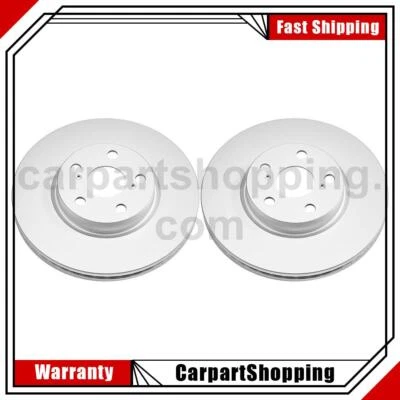 2 rotores de freno delanteros para Toyota Corolla 2009 2010 2011 2012 2013 2017 2014 2015_ Foto 1 de 2