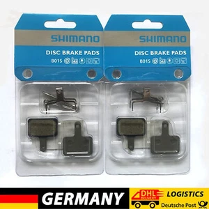 2 Paar Shimano B01S Disc Bremsbeläge Altus BR-M445 446 575 486 Harz Bremsbelag - Bild 1 von 12