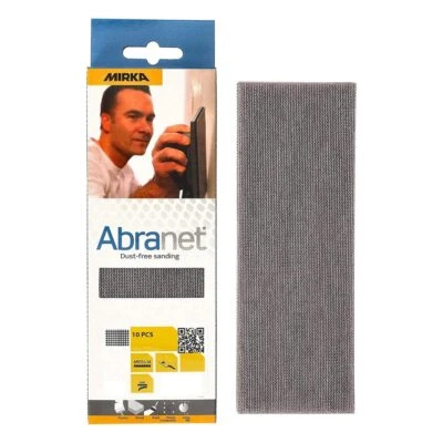 Hojas de red Mirka Abranet / 2 3/4 x 8 pulgadas / Grano 320 / Hoja de lija de papel de lija Foto 1 de 4