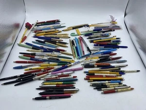 Vintage Lot of Advertising Ballpoint Pens As Is Estate Find Some Rare!!! Look!! - Picture 1 of 16