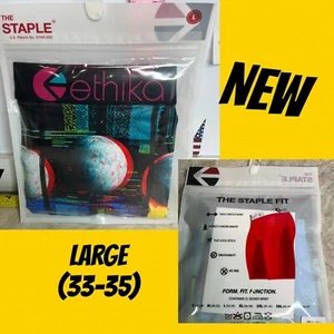 ETHIKA BOXER BRIEF L, LARGE, 33"-35" THE STAPLE FIT Galaxy Multi Color Solar New - Picture 1 of 7