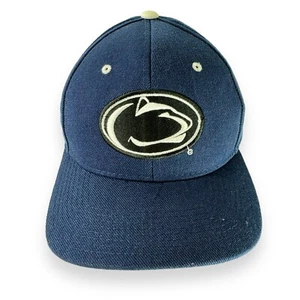Penn State Nittany Lions Hat NCAA Zephyr One Fit 7.5 PSU Embroidered Cap Blue - Picture 1 of 7