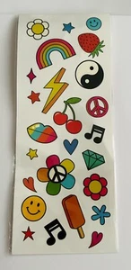 New 25 Temporary Tattoos Colorful UStyle - Picture 1 of 9