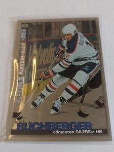 1995-96 Upper Deck Collectors Choice Players Club Platinum Kelly Buchberger - Picture 1 of 1