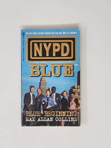 MAX ALLAN COLLIN SIGNED 1ST - NYPD BLUE: Blue Beginning - Picture 1 of 5