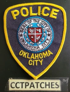 OKLAHOMA CITY, OKLAHOMA POLICE SHOULDER PATCH OK - Picture 1 of 2